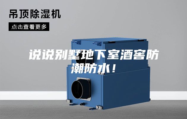 說(shuō)說(shuō)別墅地下室酒窖防潮防水！