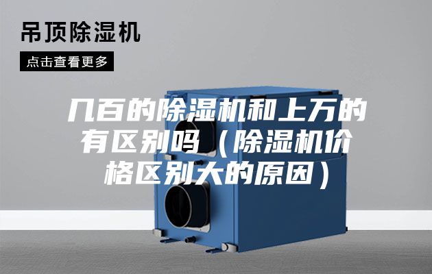 幾百的除濕機(jī)和上萬的有區(qū)別嗎（除濕機(jī)價(jià)格區(qū)別大的原因）