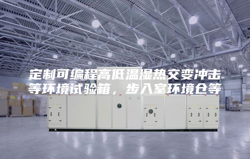 定制可編程高低溫濕熱交變沖擊等環(huán)境試驗(yàn)箱，步入室環(huán)境倉等