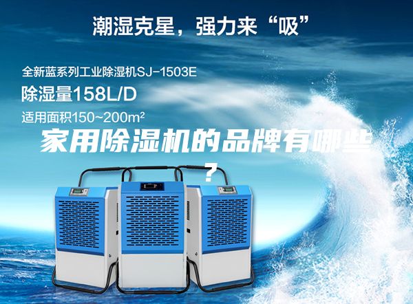 家用除濕機的品牌有哪些？