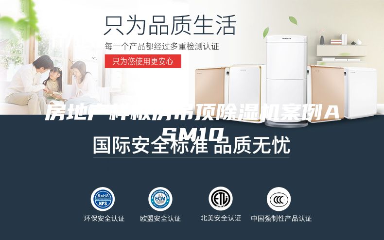 房地產(chǎn)樣板房吊頂除濕機案例ASM10