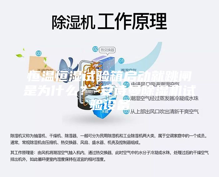 恒溫恒濕試驗箱啟動就跳閘是為什么?-安詩曼除濕機試驗設(shè)備