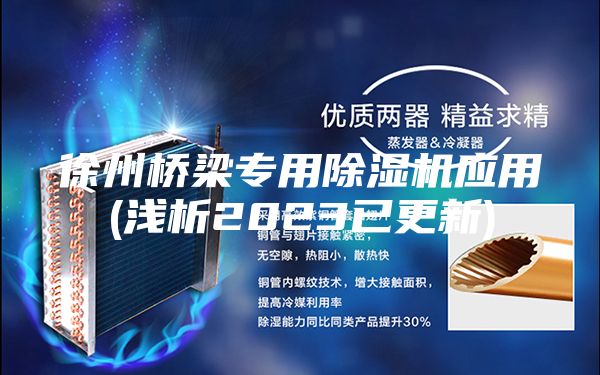 徐州橋梁專用除濕機(jī)應(yīng)用(淺析2023已更新)