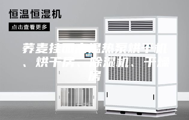 蕎麥掛面高溫?zé)岜煤娓蓹C、烘干房、除濕機、干燥房
