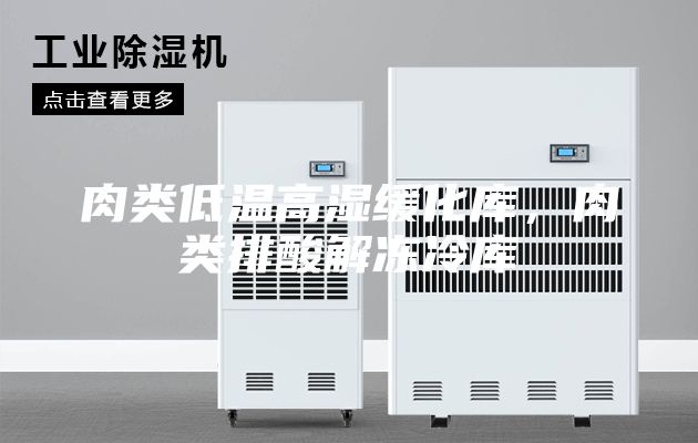 肉類低溫高濕緩化庫,肉類排酸解凍冷庫