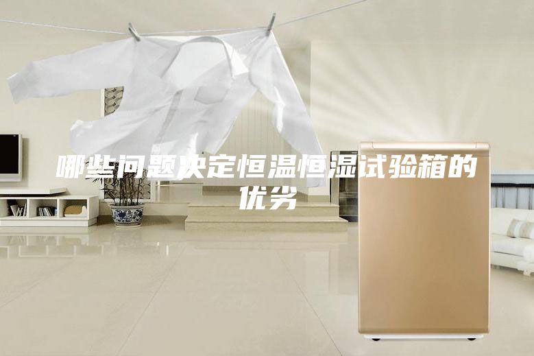 哪些問題決定恒溫恒濕試驗箱的優(yōu)劣
