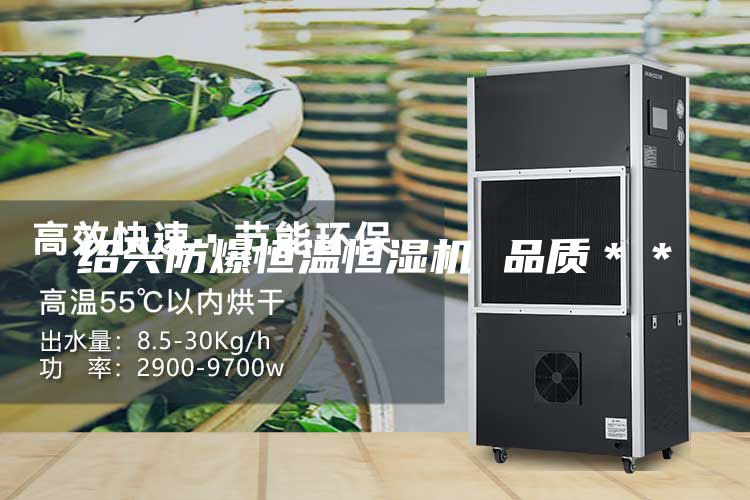 紹興防爆恒溫恒濕機(jī) 品質(zhì)**